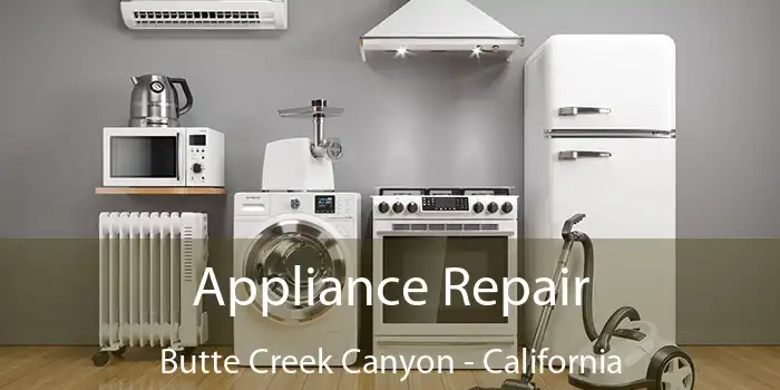 Appliance Repair Butte Creek Canyon - California