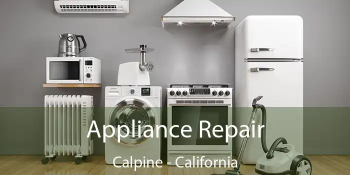 Appliance Repair Calpine - California