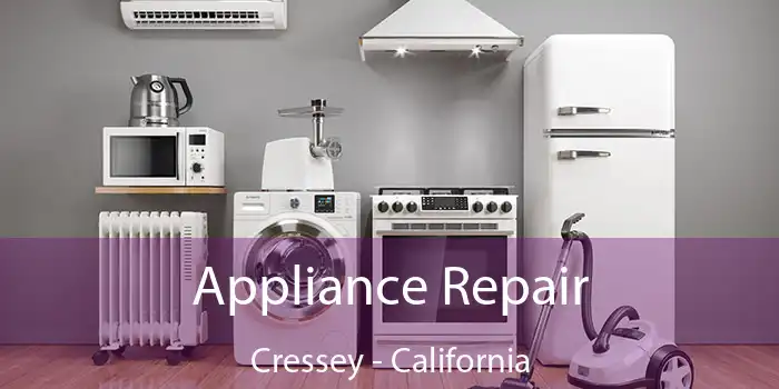 Appliance Repair Cressey - California