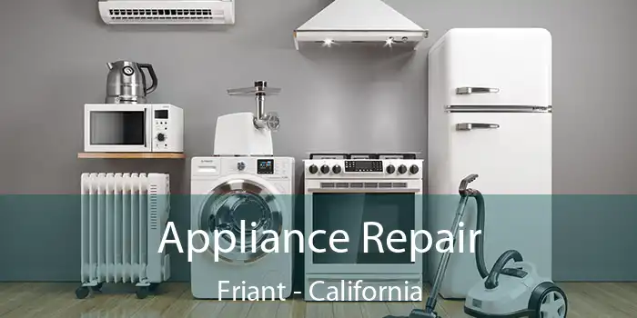 Appliance Repair Friant - California