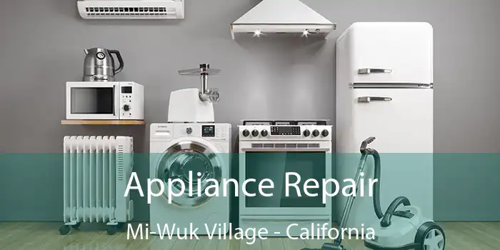 Appliance Repair Mi-Wuk Village - California