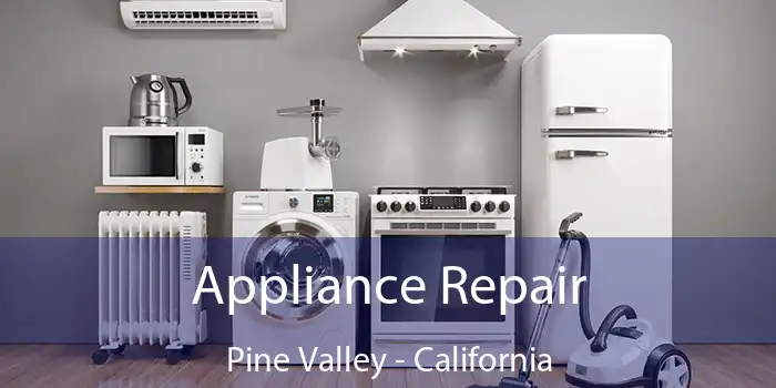 Appliance Repair Pine Valley - California