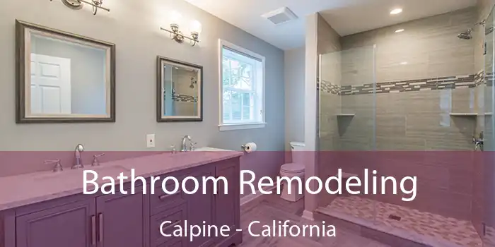 Bathroom Remodeling Calpine - California