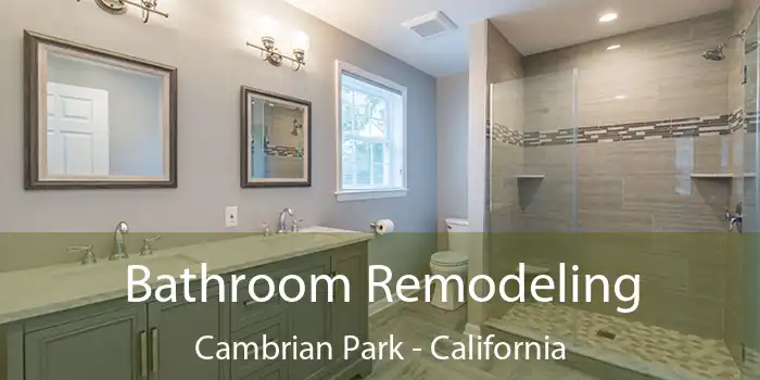 Bathroom Remodeling Cambrian Park - California