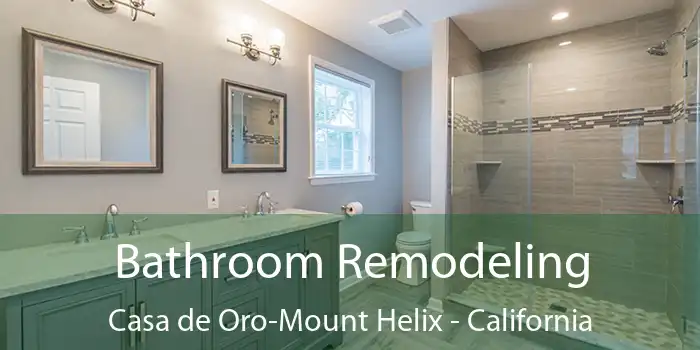 Bathroom Remodeling Casa de Oro-Mount Helix - California