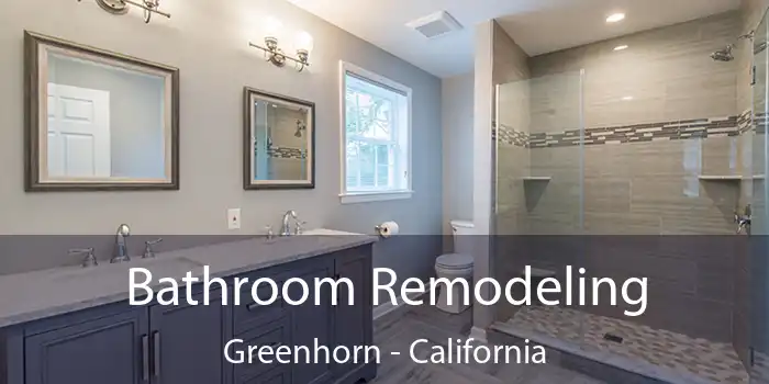 Bathroom Remodeling Greenhorn - California