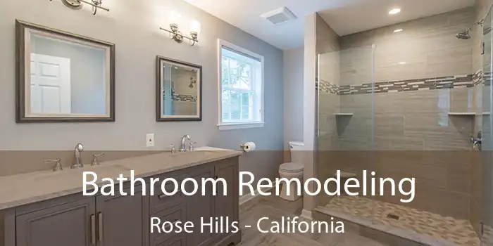 Bathroom Remodeling Rose Hills - California