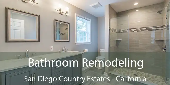 Bathroom Remodeling San Diego Country Estates - California