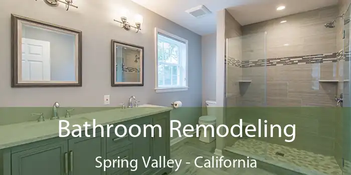 Bathroom Remodeling Spring Valley - California