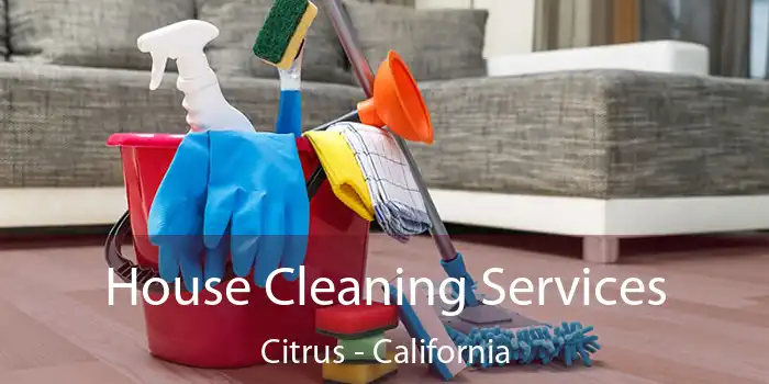 House Cleaning Services Citrus - California