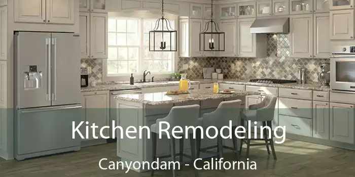 Kitchen Remodeling Canyondam - California