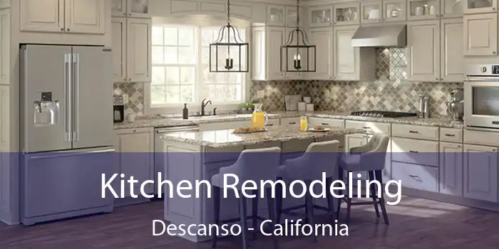 Kitchen Remodeling Descanso - California