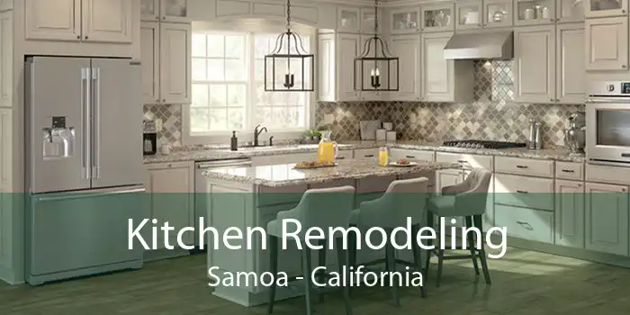 Kitchen Remodeling Samoa - California
