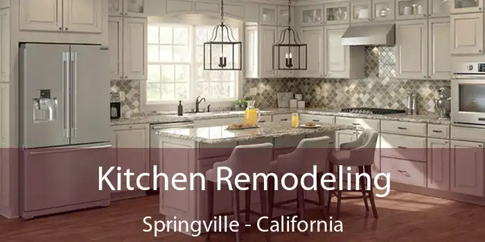 Kitchen Remodeling Springville - California