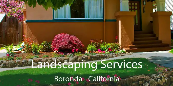 Landscaping Services Boronda - California