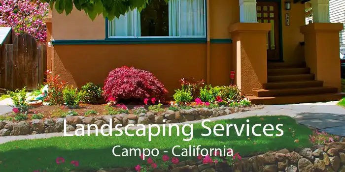 Landscaping Services Campo - California