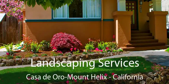 Landscaping Services Casa de Oro-Mount Helix - California