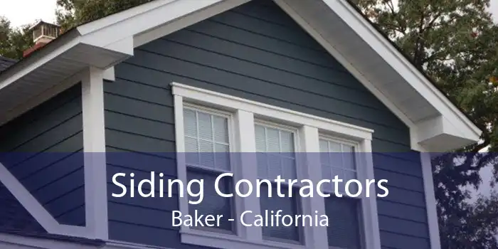Siding Contractors Baker - California