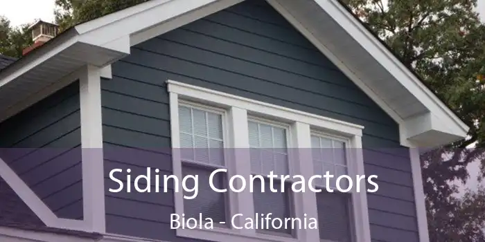 Siding Contractors Biola - California