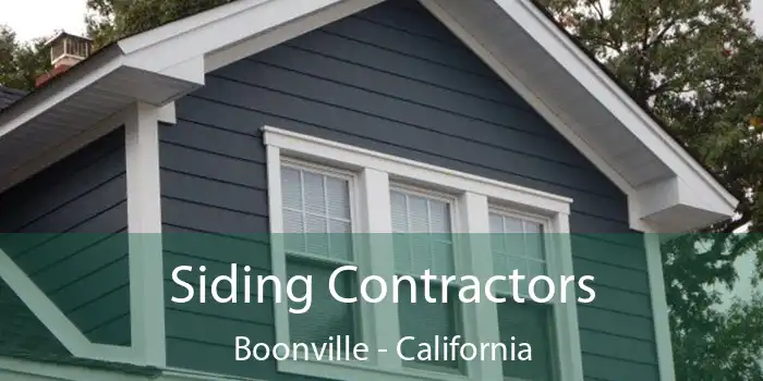 Siding Contractors Boonville - California