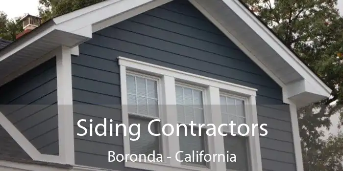 Siding Contractors Boronda - California