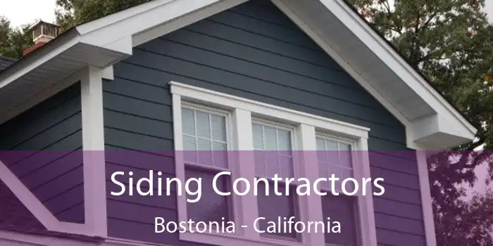 Siding Contractors Bostonia - California