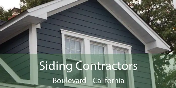 Siding Contractors Boulevard - California