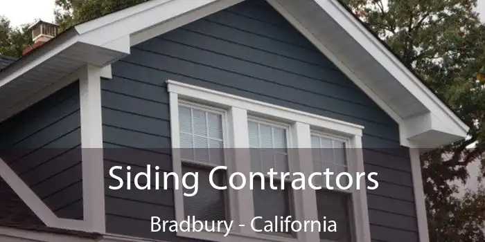 Siding Contractors Bradbury - California