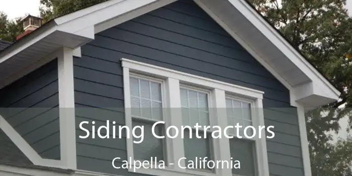 Siding Contractors Calpella - California