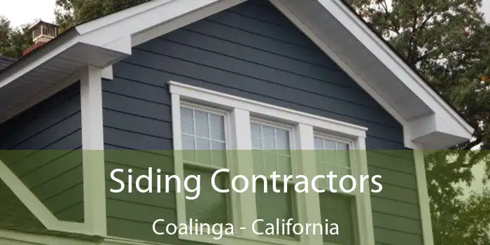 Siding Contractors Coalinga - California