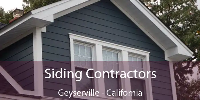 Siding Contractors Geyserville - California