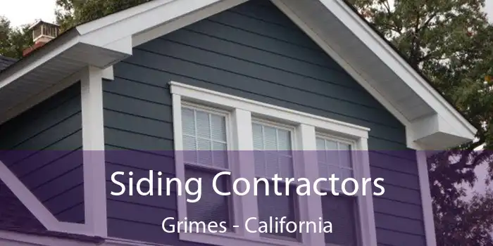 Siding Contractors Grimes - California