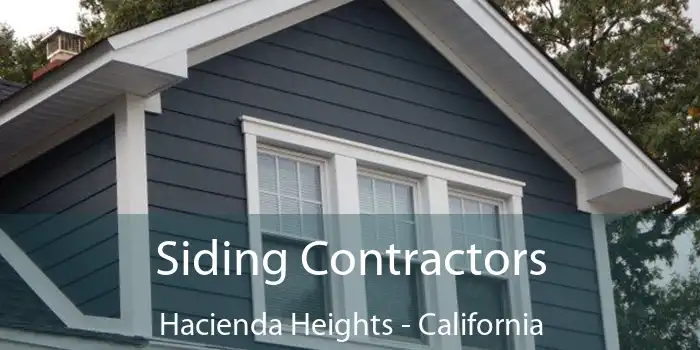 Siding Contractors Hacienda Heights - California