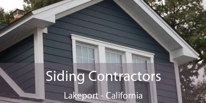 Siding Contractors Lakeport - California