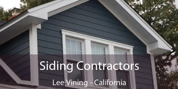 Siding Contractors Lee Vining - California