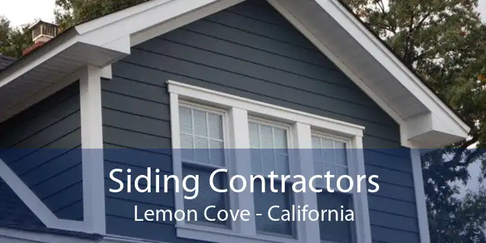 Siding Contractors Lemon Cove - California