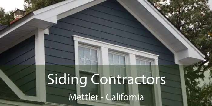 Siding Contractors Mettler - California