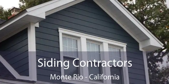 Siding Contractors Monte Rio - California