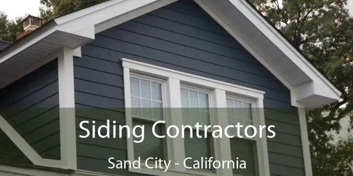 Siding Contractors Sand City - California