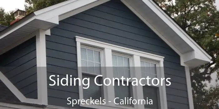 Siding Contractors Spreckels - California