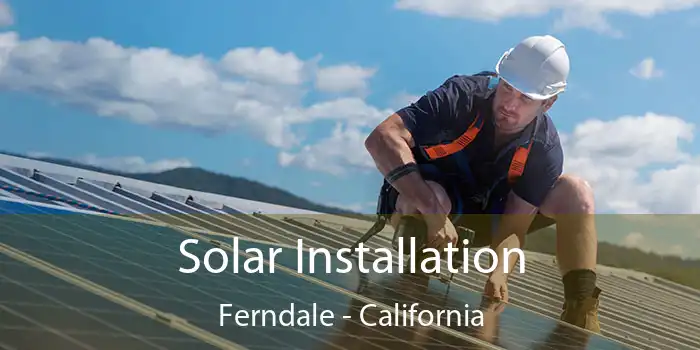 Solar Installation Ferndale - California