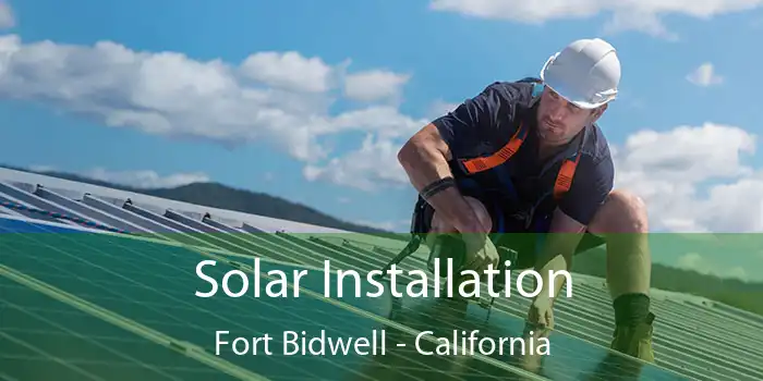 Solar Installation Fort Bidwell - California