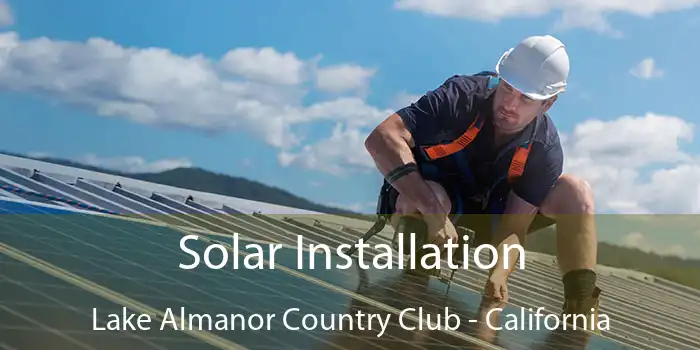 Solar Installation Lake Almanor Country Club - California