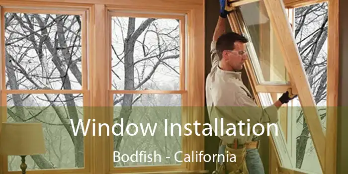 Window Installation Bodfish - California