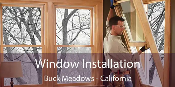 Window Installation Buck Meadows - California