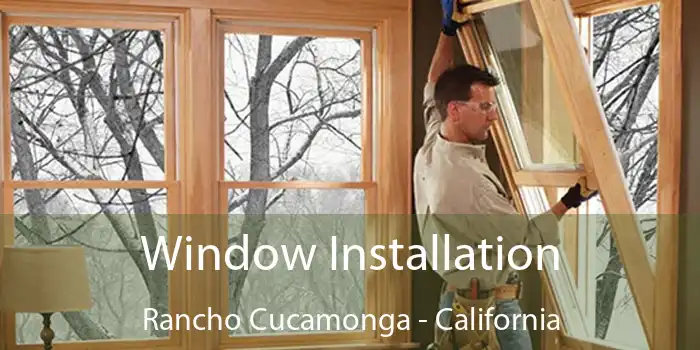 Window Installation Rancho Cucamonga - California