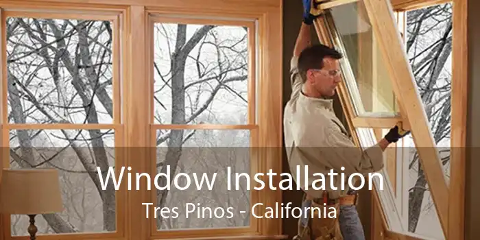 Window Installation Tres Pinos - California